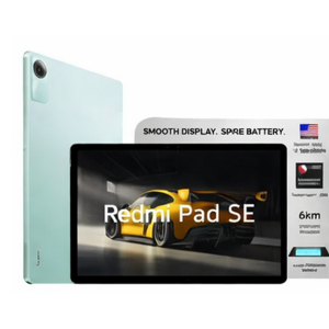 REDMI Pad SE 6 GB RAM 128 GB ROM 11.0 inch with Wi-Fi Only Tablet (Mint Green)#JustHere