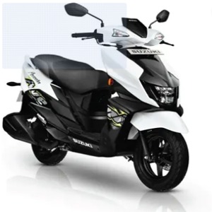 SUZUKI Avenis Ride Connect Booking for Ex-Showroom Price  (Glossy Sparkle Black / Pearl Glacier White)