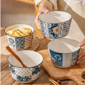 TOMATUS® Ceramic Bowls Set of 4