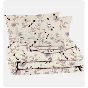 SmartBuy Cotton Double King Sized Bedding Set