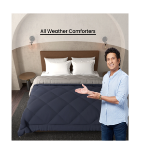 Livpure Smart Solid Double Comforter for Heavy Winter