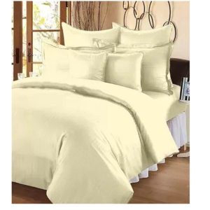 Comfowell Satin Double King Sized Bedding Set