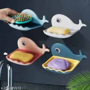 WAIT2SHOP Plastic Soap Holder Beautiful Fish Shape Sop ...