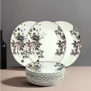 Serve Snacks in Style with our Inpro Melamine Round Serving Half Plates