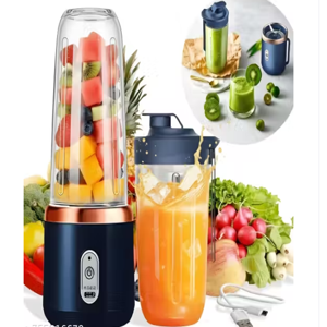 JiSho Portable Blender 6 Blades USB Rechargeable Mini Juicer