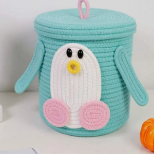 Shiv Handloom 100 % cotton Jute Oragnizer Hand Made Ora...