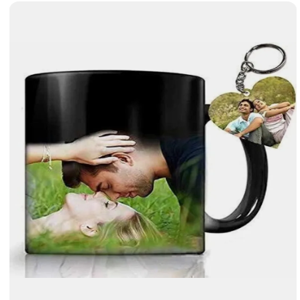 beautric personalized ceramic magic mug and keychain