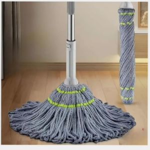 OLIVENTA Clean Care Microfiber Floor Cleaning Spin Mop .