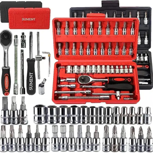 DHYEY ENTERPRISE 46 in 1 Pcs Tool Kit & Screwdriver Car...