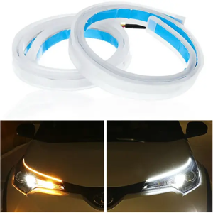 OBEROI'S TRADERS White & Amber Flow LED Sequential Dayt...