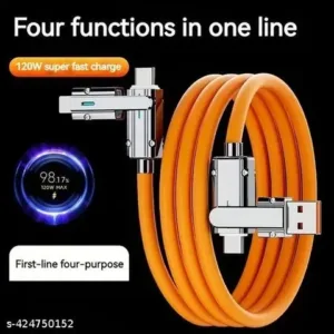 D-Fantix USB Type C Cable 6.5 A 1 m OEM 4 In 1 Data Cable