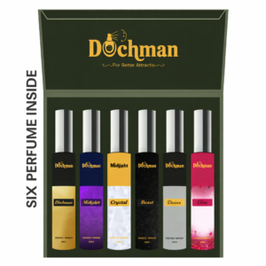 duchman WOODY FRESH PERFUME PACK OF SIX WITH COOL PERFUME 10X6ML