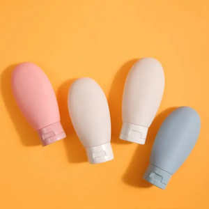 Godsa Mart Refillable Travel Bottles for Toiletries Sil...