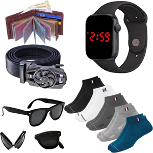 Khatu Belt, Wallet & Watch Combo