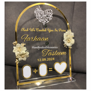 Unicorn Works Wedding Thumb Frame