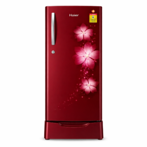 Haier 190 L Direct Cool Double Door 4 Star Refrigerator with Base Drawer with Large Storage Space1 Ho...