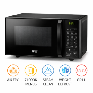 IFB 23 L Air Fry, 71 Standard Cook Menus, Steam Clean, Weight Defrost, Grill & Multi-Stage Cooking Con...