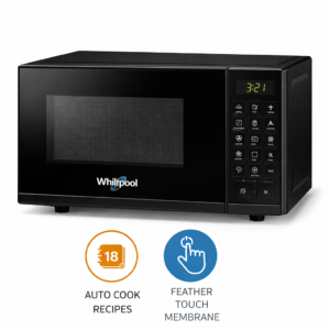 Whirlpool 20 L 18 Auto Cook Recipes, Feather Touch Membrane Solo Microwave Oven