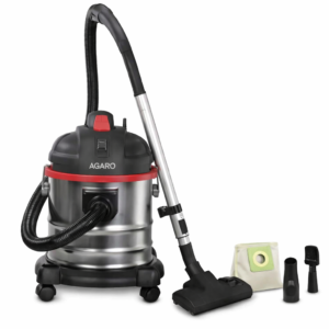 AGARO Ace Wet & Dry Vacuum Cleaner 1600 Watts, 21.5 kPa Suction Power with Dust Bag