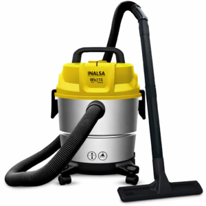 Inalsa Micro WD15 Wet & Dry Vacuum Cleaner with 2 in 1 Mopping and Vacuum