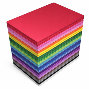 Eclet A4 100 Coloured Sheets (10 Sheets each color)