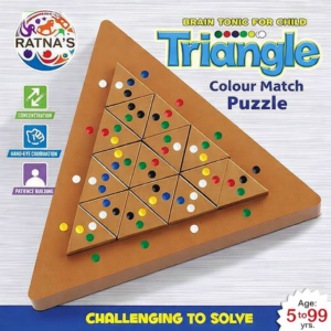 RATNA'S Triangle Colour Match Puzzle
