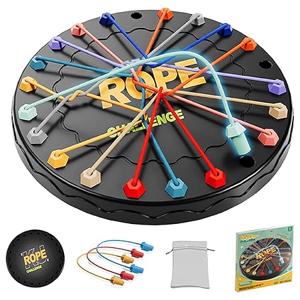Rope Untangling Puzzle Game,Twisted Rope Puzzle for Kids & Adult