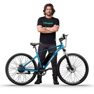 EMotorad X1 Blue 27.5 inches Single Speed Lithium-ion (...