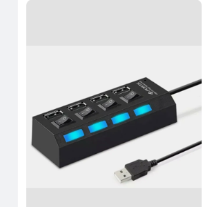 ENTWINO 4 USB Ports, For Macbook/Phone/Laptops, 3 USB 2...