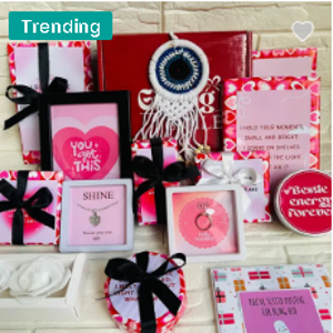 Gifting smile Photoframe, Jewellery, Candle, Gift Box