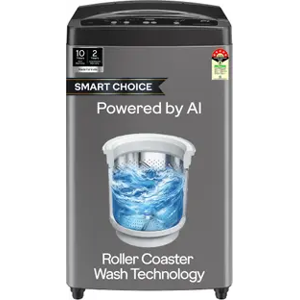 Godrej 7 kg Zero Pressure Technology Fills Tub 60% Faster, Fabrisafe Steel Drum Fully Automatic Top Lo
