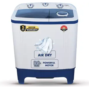MarQ by Flipkart 7 kg 5 Star Rating Innowash Range Semi Automatic Top Load Washing Machine Blue, White