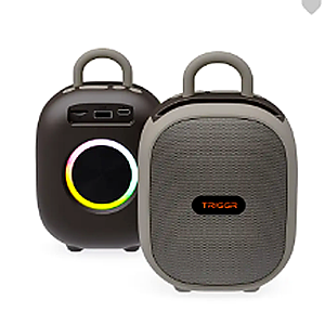TRIGGR Roar 12 Portable BT, V5.3, FM Mode, Rubber Finis.