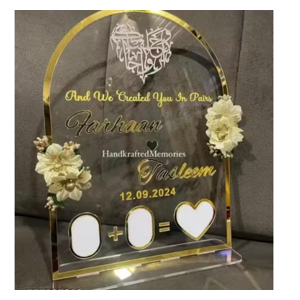 Unicorn Works Wedding Thumb Frame