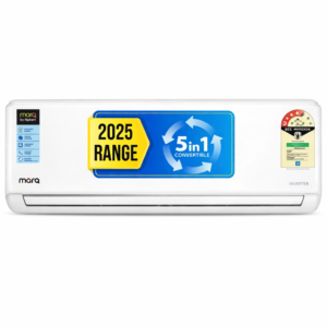 MarQ by Flipkart 2025 Model 1.5 Ton 3 Star Split Inverter 5-in-1 Convertible with Turbo Cool Technolog.