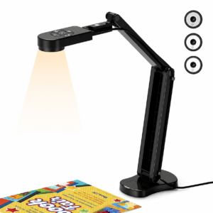 THUSTAR 8MP Document Camera & Webcam 4K with Dual Microphones