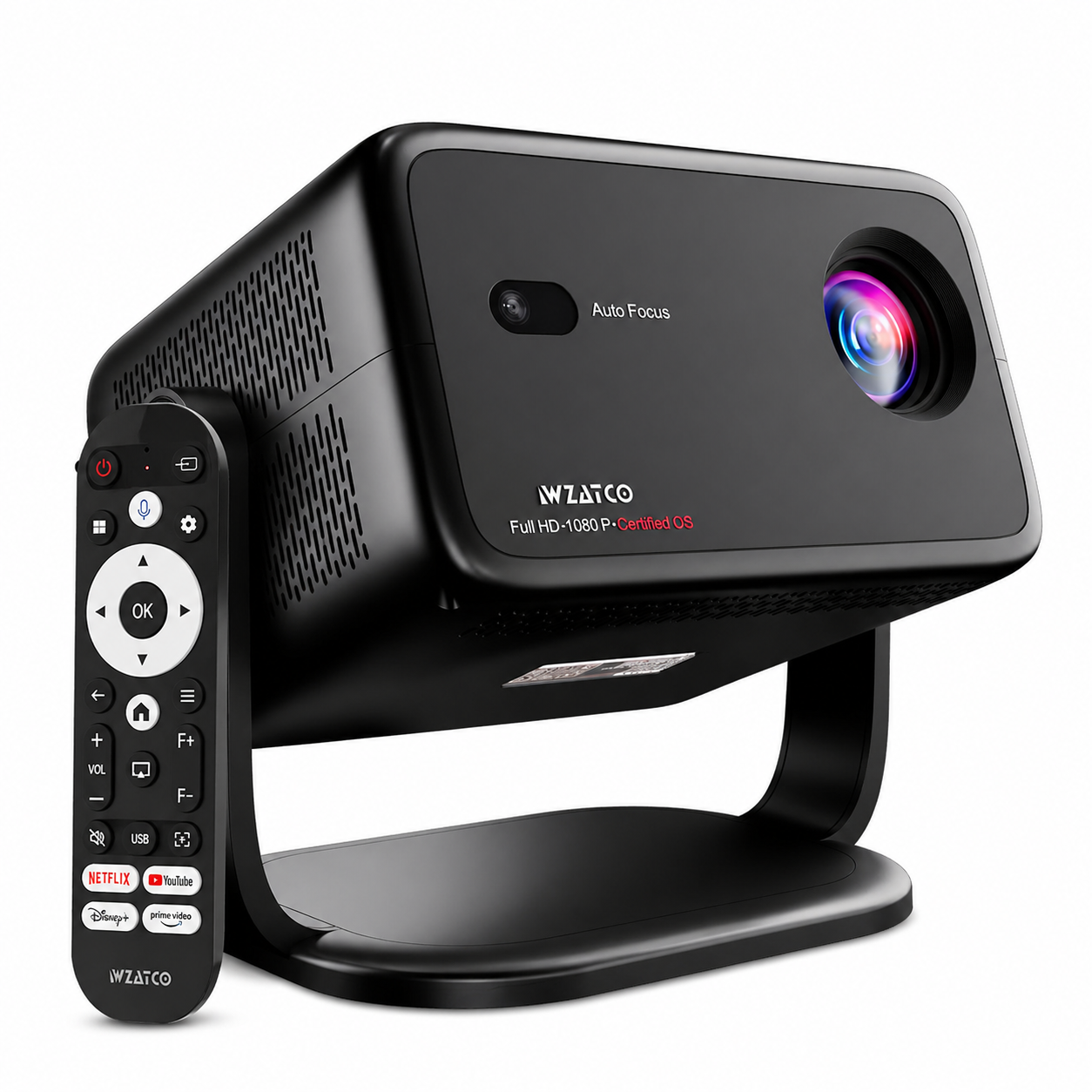 WZATCO Yuva Vibe, Certified OS Smart Home Projector